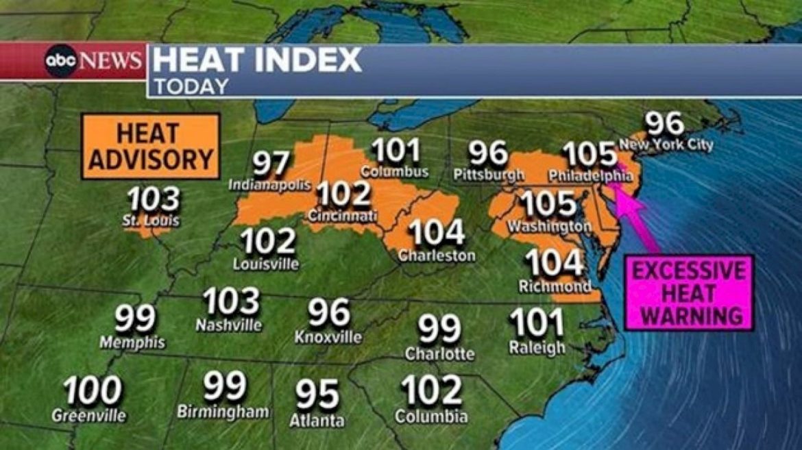 summer-scorcher:-excessive-heat-headed-to-northeast