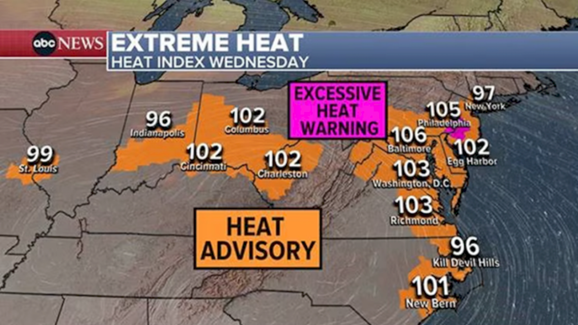 summer-scorcher:-dangerous-heat-hits-northeast