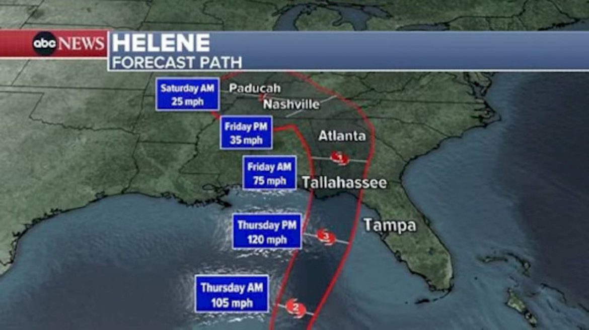 helene-live-updates:-track-the-storm’s-path-as-it-nears-florida-landfall