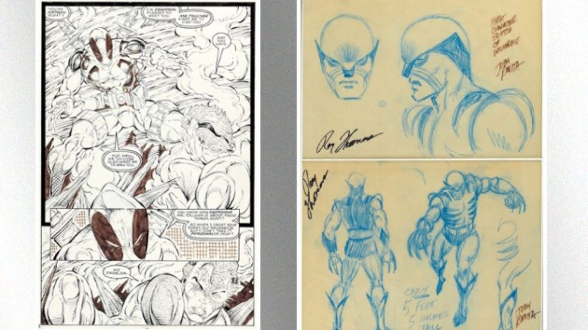 deadpool-and-wolverine’s-comic-origins-go-up-for-auction-for-hurricane-relief