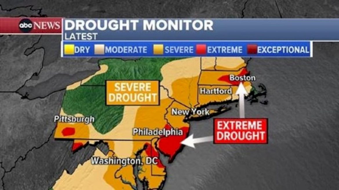 water-levels-at-reservoirs-all-over-the-northeast-dried-up-due-to-drought-conditions-in-recent-months