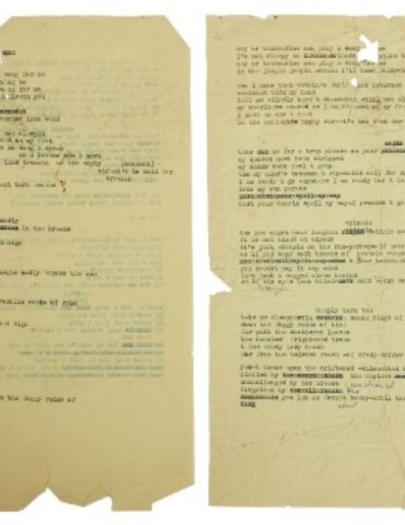 early-draft-of-bob-dylan’s-lyrics-to-‘mr.-tambourine-man’-sells-at-auction-for-over-$500,000