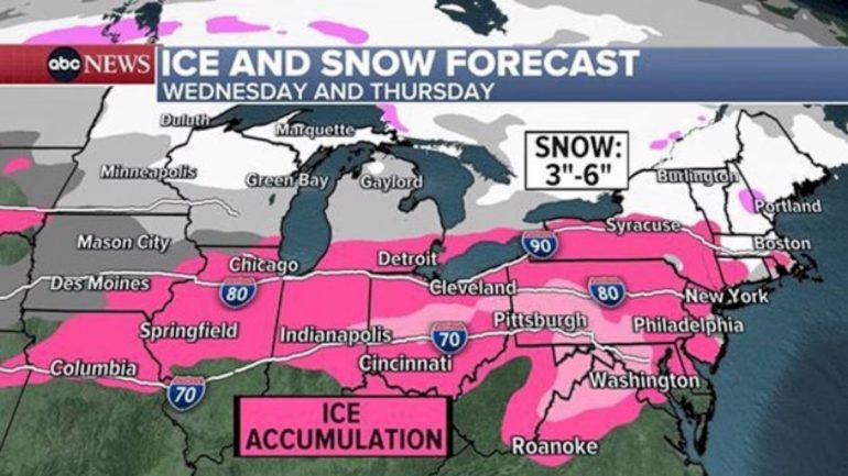 icy-mix-to-hit-22-states-from-midwest-to-northeast:-latest-forecast