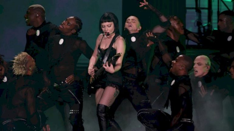 lady-gaga-gives-mini-concert-at-youtube-upfront-presentation-in-nyc