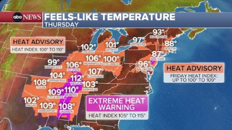 130-million-people-on-alert-as-hot,-sticky-weather-expected-from-texas-to-maine