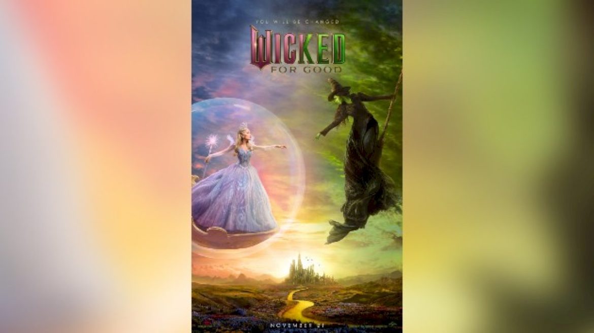 see-ariana-grande’s-new-character-poster,-bts-video-for-‘wicked:-for-good’