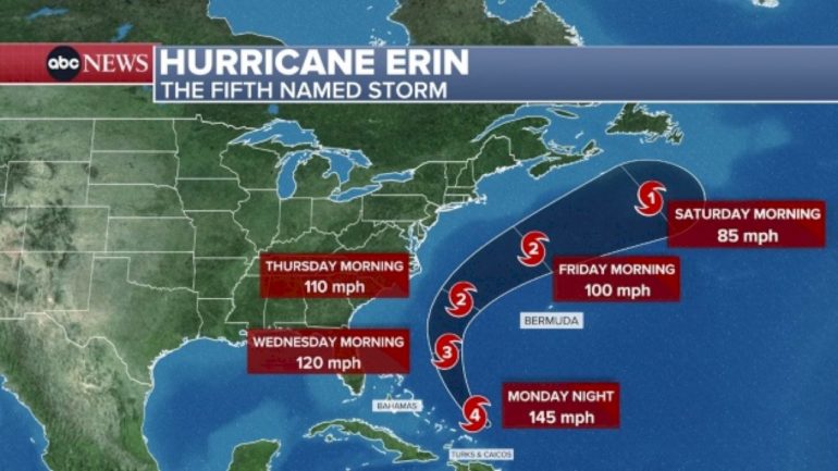 hurricane-erin-tracker:-category-4-storm-to-bring-dangerous-rip-currents-to-east-coast