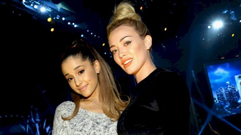 hilary-duff-can’t-believe-ariana-grande-sang-her-song:-‘this-really-happened’