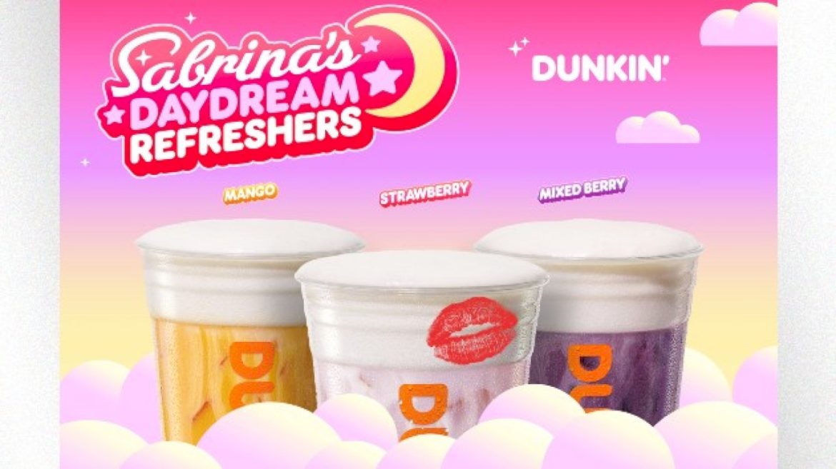 sabrina-carpenter-teams-with-dunkin’-for-third-collab,-hosts-london-‘play-date’