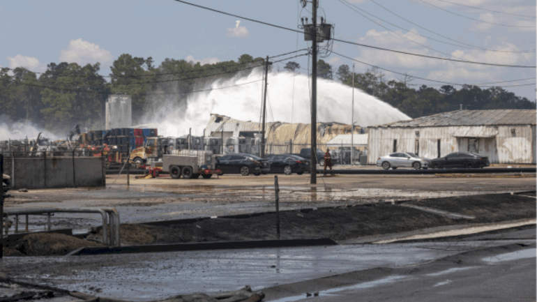 mandatory-evacuation-remains-in-effect-as-fire-from-louisiana-plant-explosion-continues-to-burn