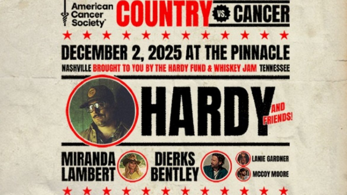 hardy,-miranda-lambert-&-dierks-bentley-are-ready-to-fight-as-country-vs.-cancer