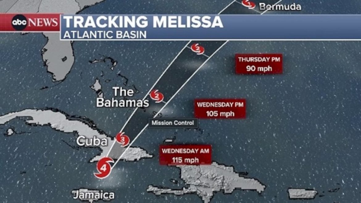 hurricane-melissa-tracker:-following-storm’s-path-after-historic-landfall-in-jamaica