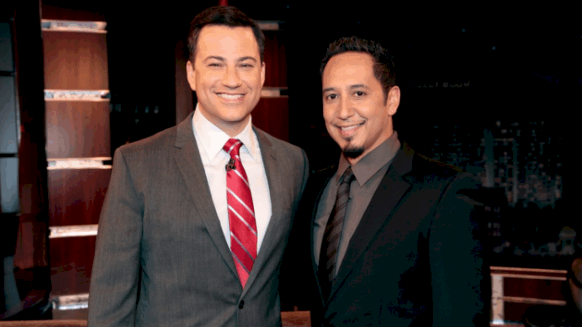 jimmy-kimmel-dedicates-monologue-to-best-friend,-bandleader-cleto-escobedo-iii