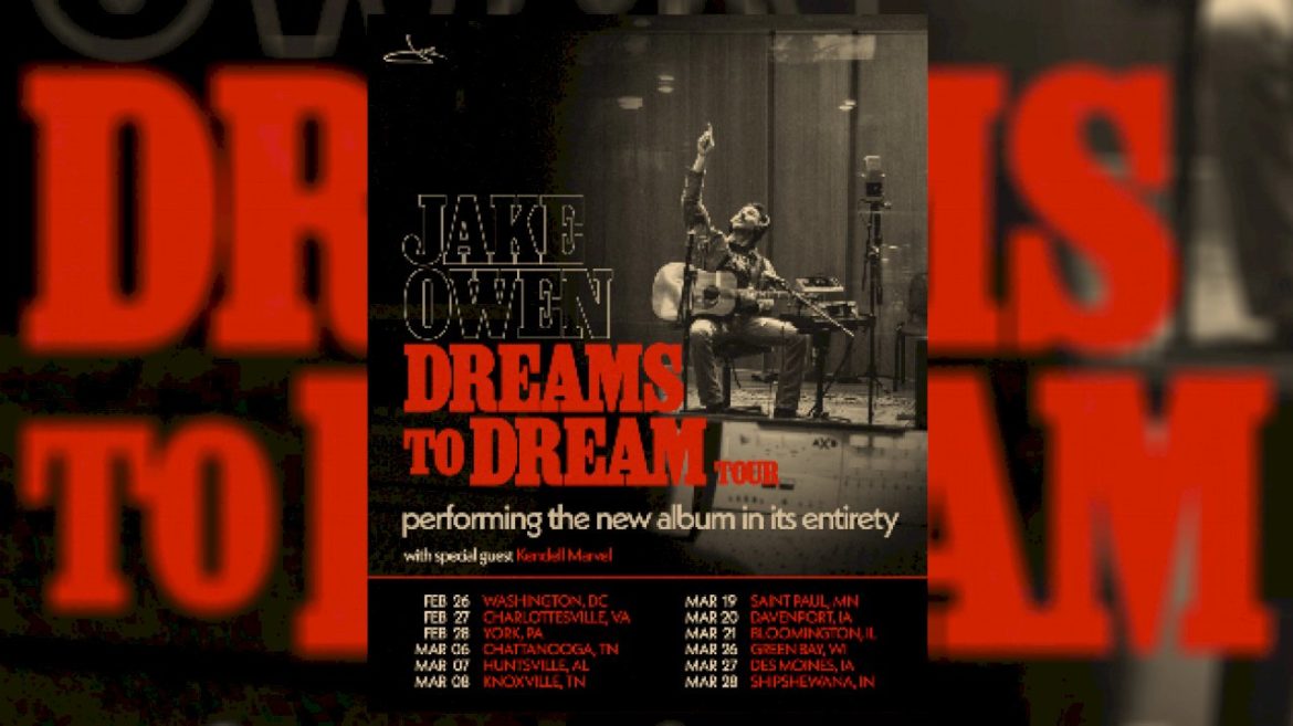 ‘dreams-to-dream’:-jake-owen-to-showcase-album-in-its-entirety-on-tour