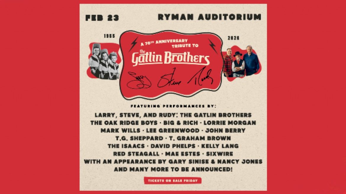 the-gatlin-brothers-to-mark-their-70th-anniversary-with-a-concert-at-the-ryman