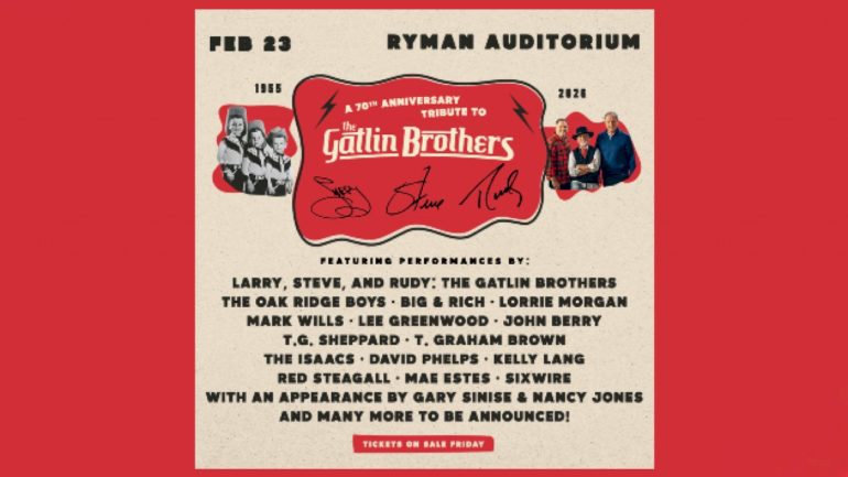 the-gatlin-brothers-to-mark-their-70th-anniversary-with-a-concert-at-the-ryman