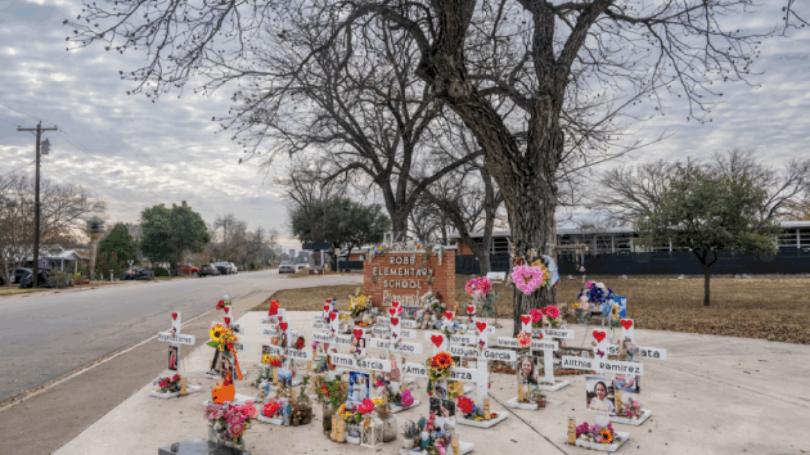 uvalde-trial-latest:-defense-uses-foam-gun-visual-aid-to-defend-police-response