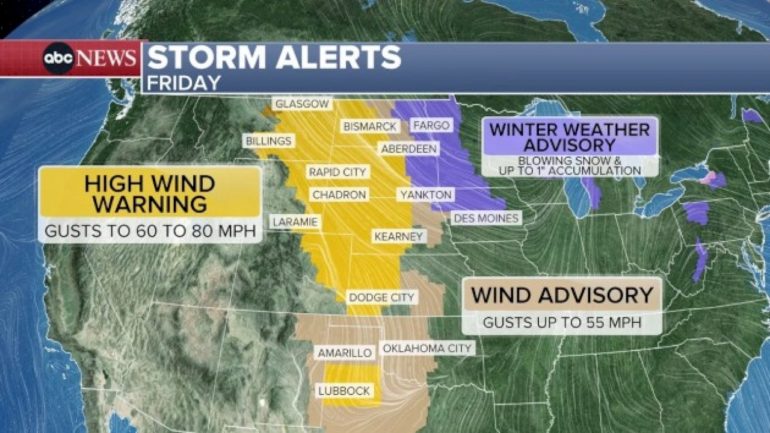 major-winter-storm-moving,-bringing-strong-wind-gusts,-snow-to-plains-and-northeast