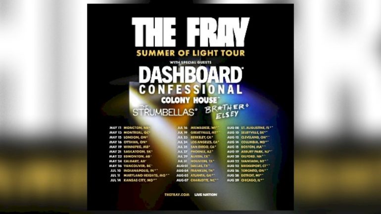 how-to-book-a-tour:-the-fray-hitting-the-road-in-may-in-support-of-new-album