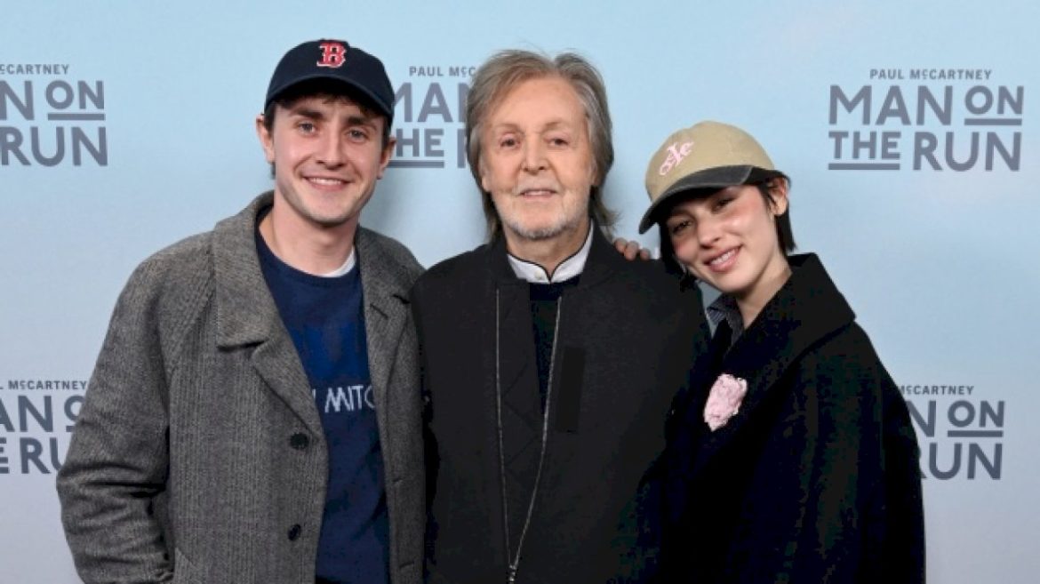 paul-mccartney,-paul-mescal-attend-london-screening-of-‘man-on-the-run’