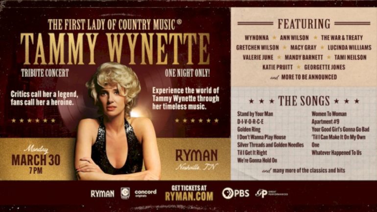 all-star-tammy-wynette-tv-special-to-take-over-the-ryman
