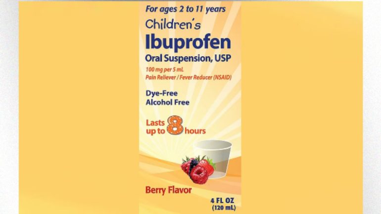 nearly-90,000-bottles-of-children’s-ibuprofen-voluntarily-recalled