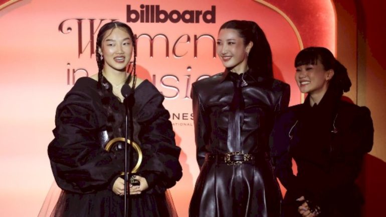 huntr/x-receive-‘billboard’-women-of-the-year-award:-‘we-are-not-too-much.-we-are-not-too-loud’