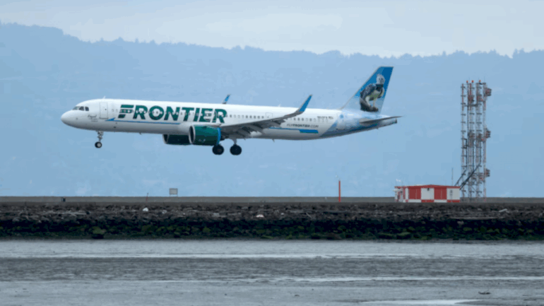 gun-magazine-found-on-frontier-airlines-flight,-passengers-forced-to-deplane