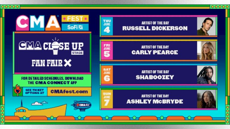 russell-dickerson,-carly-pearce,-shaboozey-&-ashley-mcbryde-take-center-stage-at-fan-fair-x