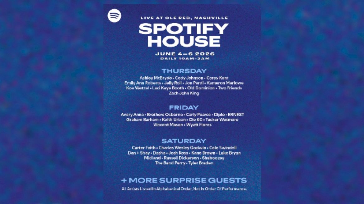 spotify-returns-to-blake-shelton’s-honky-tonk-for-cma-fest