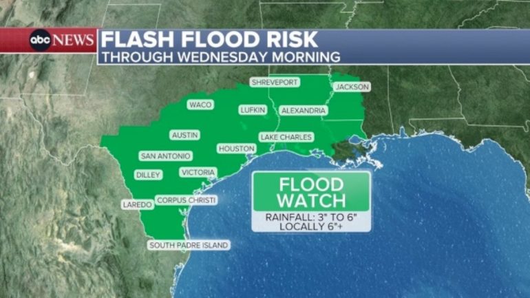 dangerous-flooding-ongoing-in-texas,-with-flash-flood-risks-across-the-region
